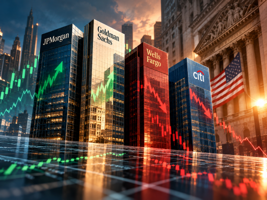 Citi, Wells Fargo Beat Earnings but Fell: Why JPMorgan and Goldman Held Firm
